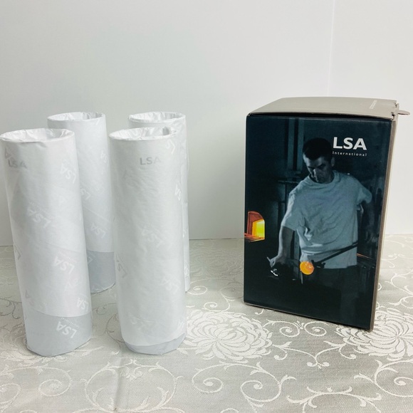 LSA International Long Drink Glasses 4pc. Highball - Picture 5 of 10